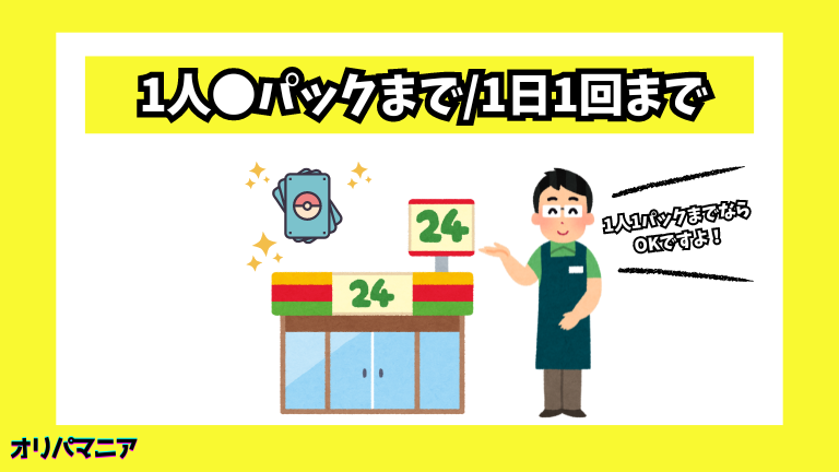 転売対策で販売数が制限されている