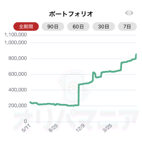 ポケカ投資成績プロフィール