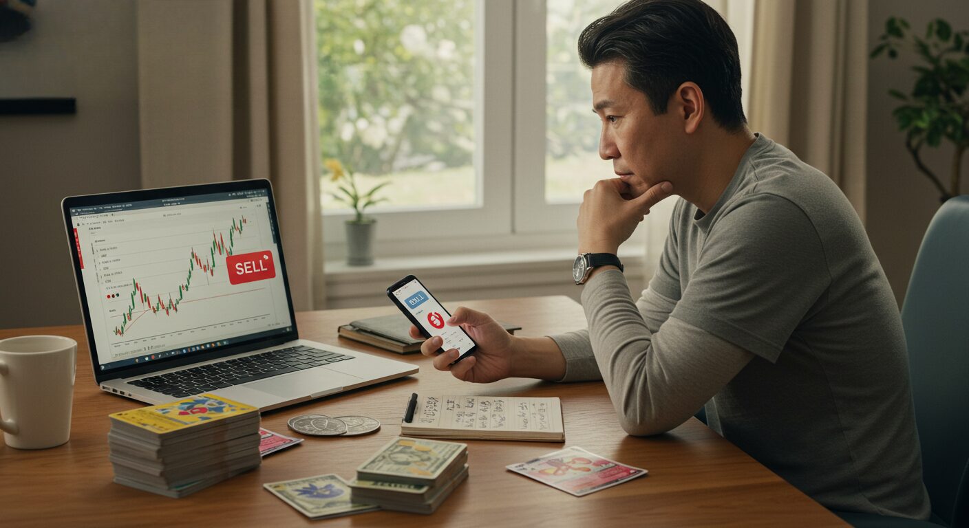 高騰中のカードを売るタイミングを見極める
