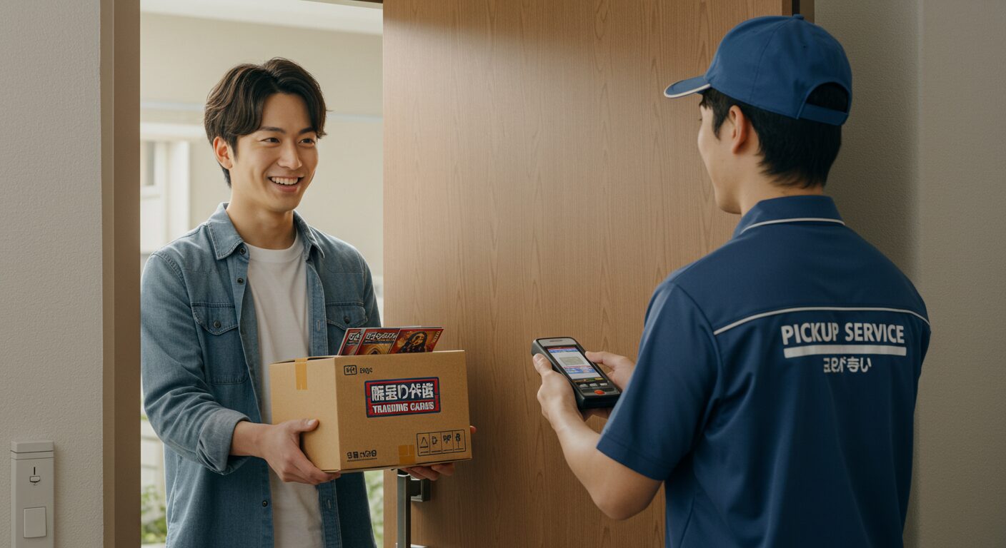集荷サービス付きで自分で手配する必要なし